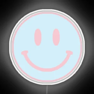 Smiley Face RGB Neon Sign