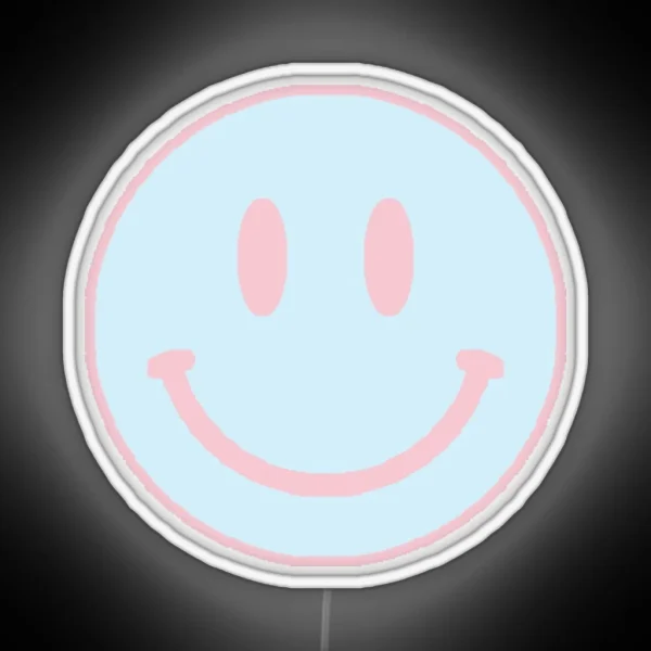 Smiley Face RGB Neon Sign
