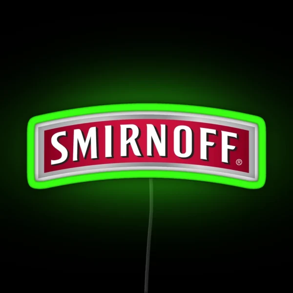 Smirnoff RGB Neon Sign