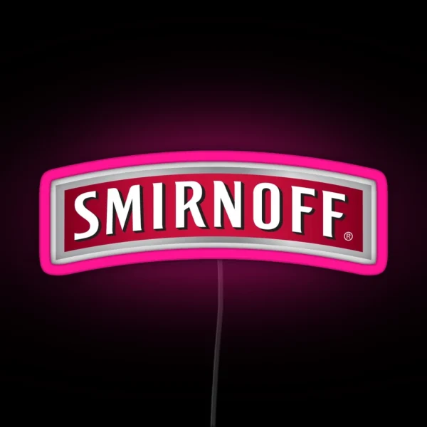 Smirnoff RGB Neon Sign
