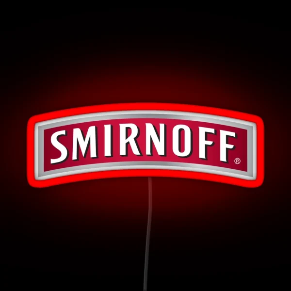 Smirnoff RGB Neon Sign