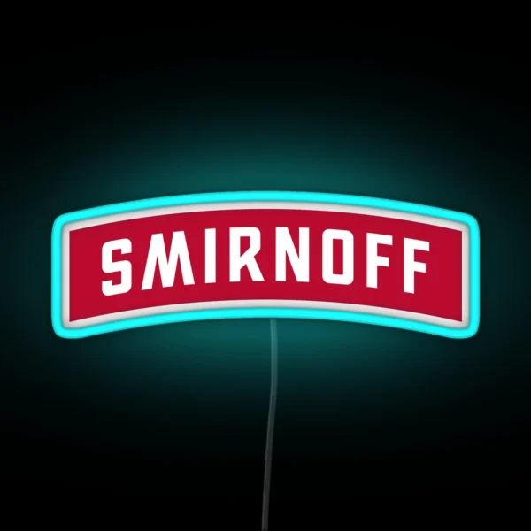 Smirnoff Vodka RGB Neon Sign
