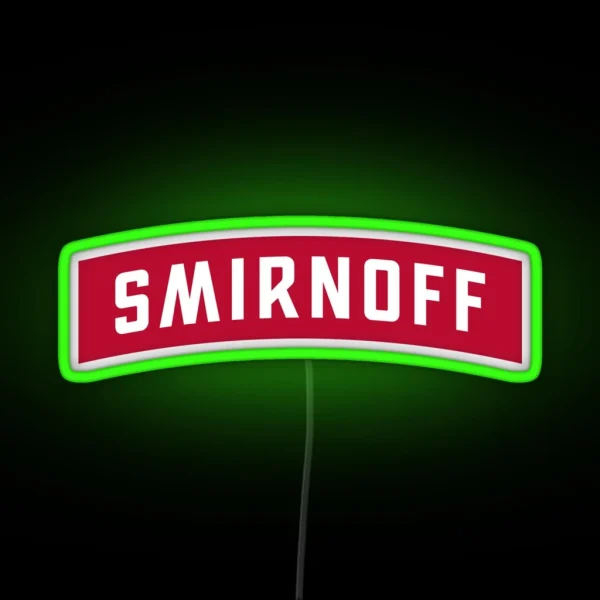 Smirnoff Vodka RGB Neon Sign