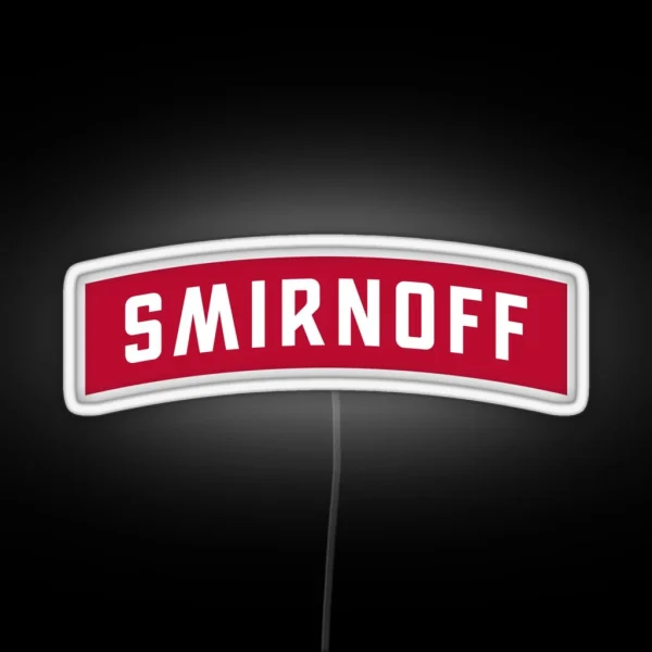 Smirnoff Vodka RGB Neon Sign