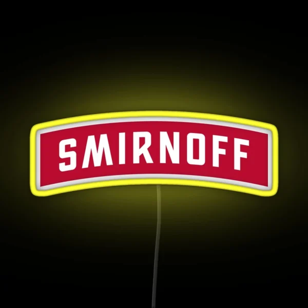 Smirnoff Vodka RGB Neon Sign