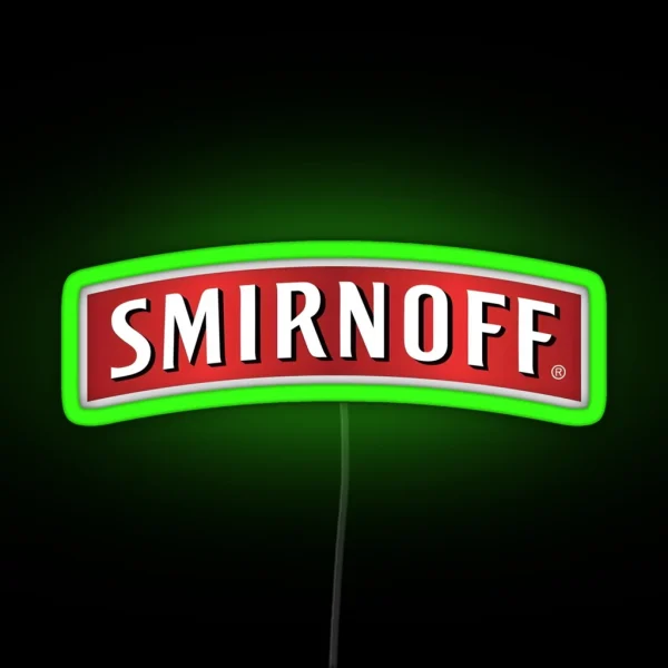 Smirnoff Vodka RGB Neon Sign
