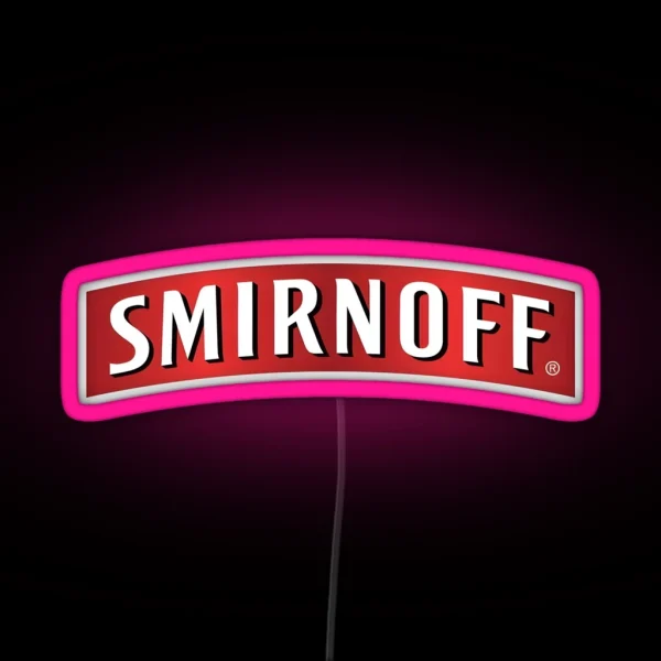Smirnoff Vodka RGB Neon Sign