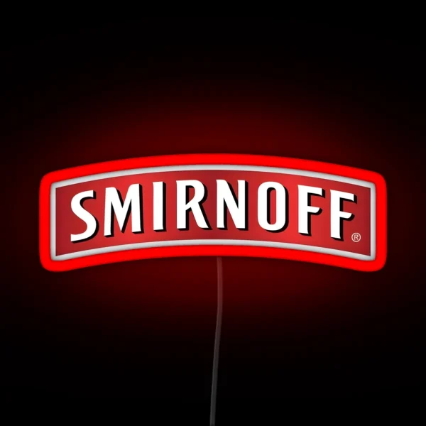 Smirnoff Vodka RGB Neon Sign
