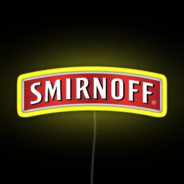 Smirnoff Vodka RGB Neon Sign