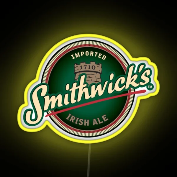 Smithwick Beer Classic Led RGB Neon Sign