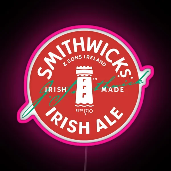 Smithwicks Irish Ale RGB Neon Sign