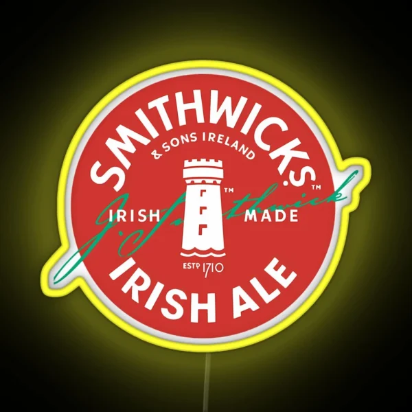 Smithwicks Irish Ale RGB Neon Sign