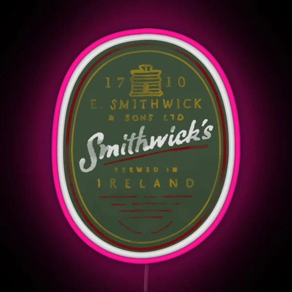 Smithwicks Vintage RGB Neon Sign