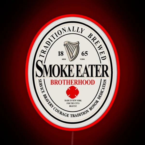 SMOKE EATER BREW RGB Neon Sign