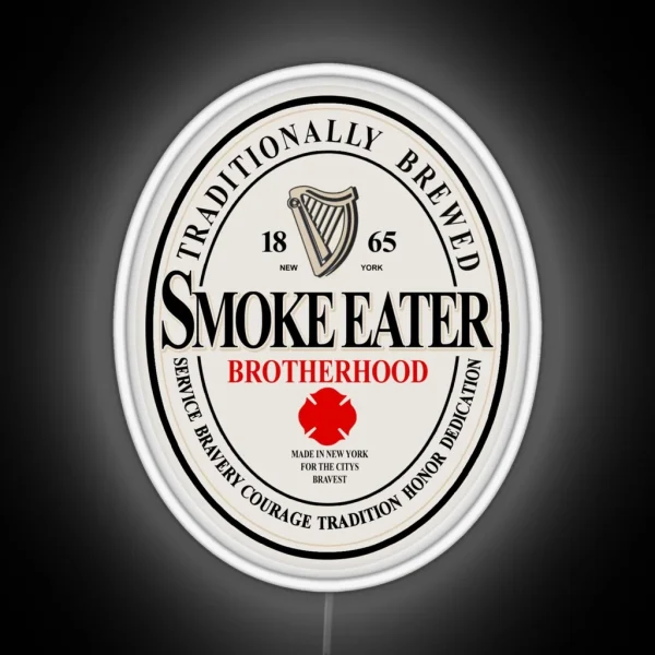 SMOKE EATER BREW RGB Neon Sign
