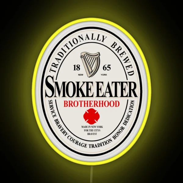 SMOKE EATER BREW RGB Neon Sign