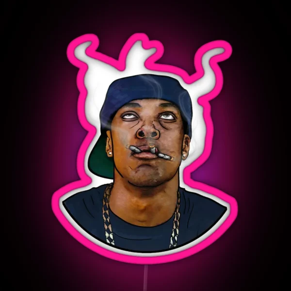 Smokey From Friday RGB Neon Sign