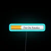 RGB LED Neon Sign with Customizable Colors and Messages Included