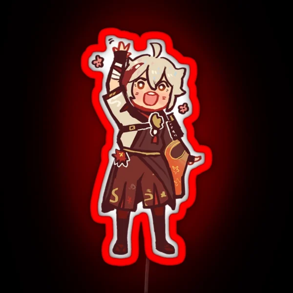 Smol Kazuha Led RGB Neon Sign