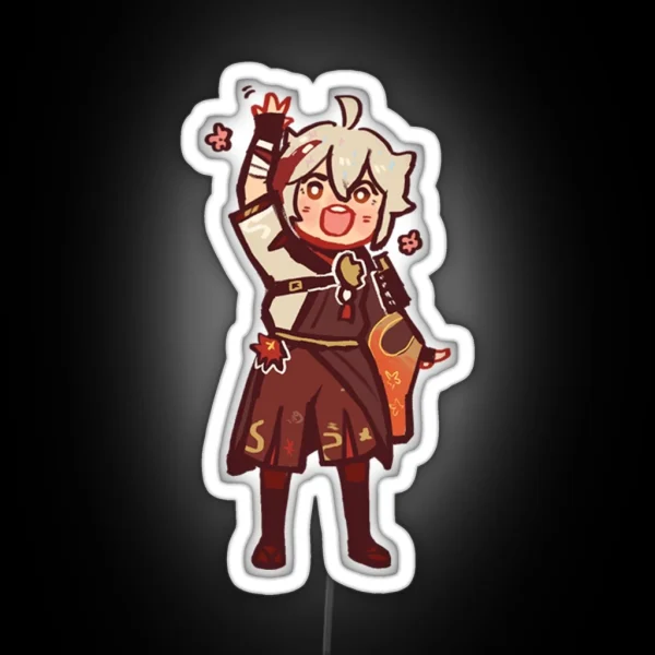 Smol Kazuha Led RGB Neon Sign
