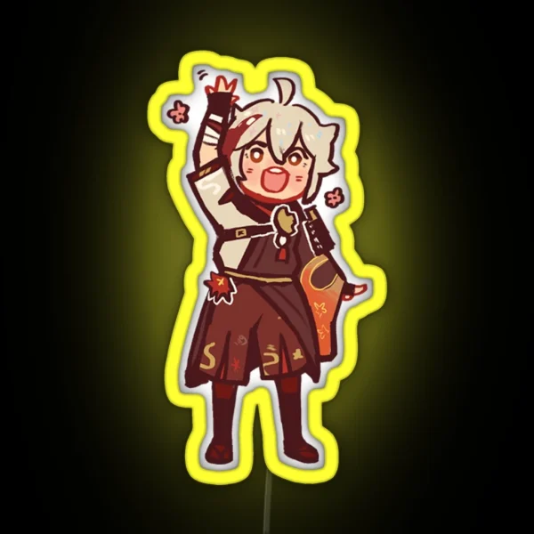 Smol Kazuha Led RGB Neon Sign