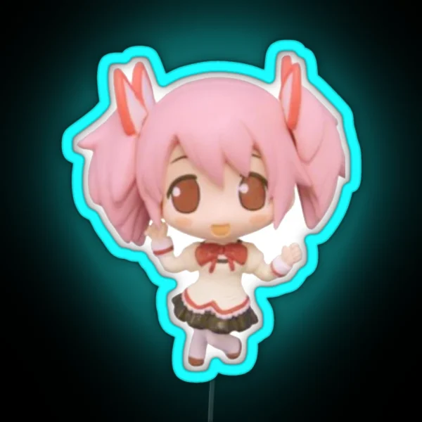 Smol Madoka RGB Neon Sign