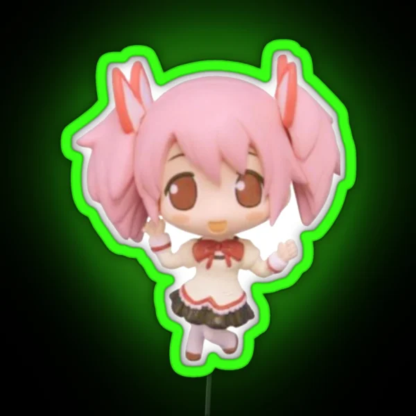 Smol Madoka RGB Neon Sign