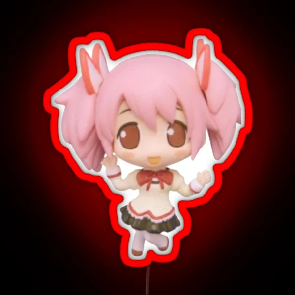 Smol Madoka RGB Neon Sign