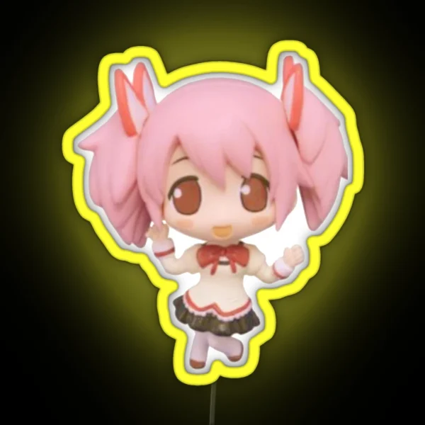 Smol Madoka RGB Neon Sign