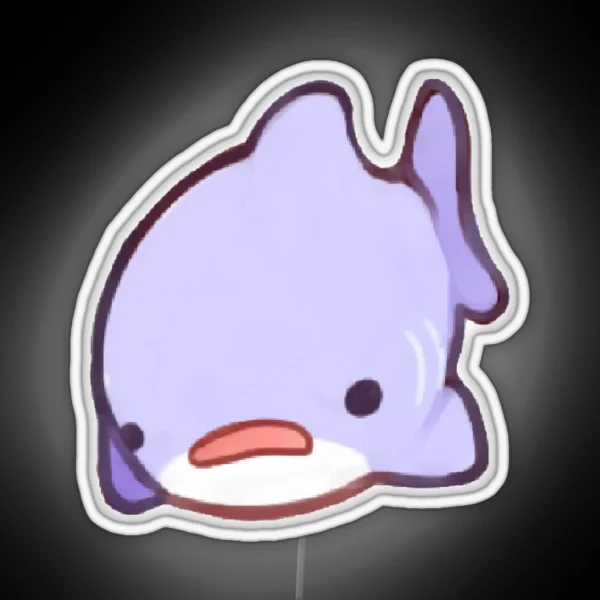 Smol Shark RGB Neon Sign