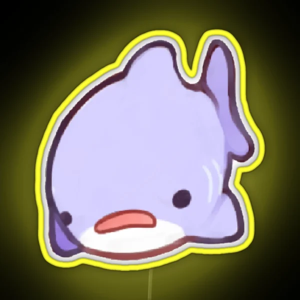 Smol Shark RGB Neon Sign