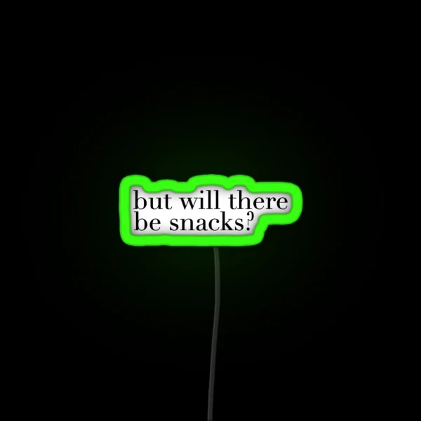 Snacks RGB Neon Sign