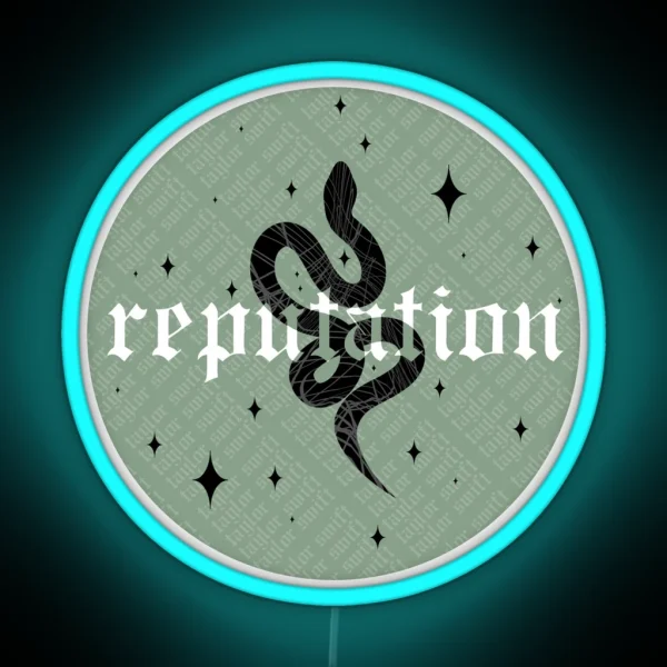 Snake Reputation RGB Neon Sign