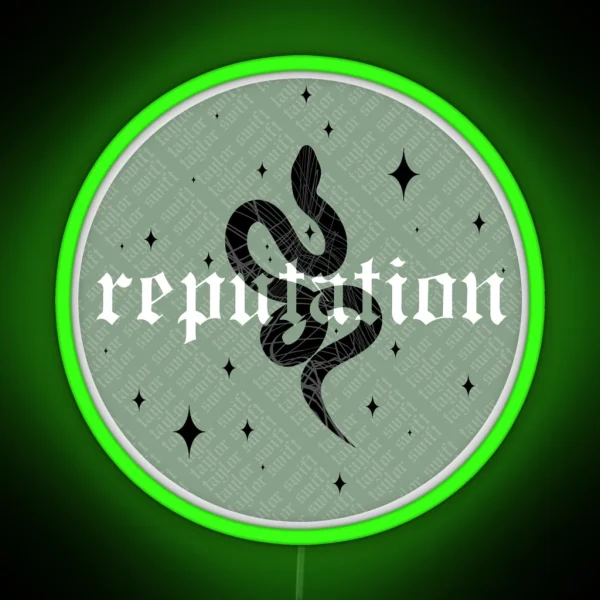 Snake Reputation RGB Neon Sign