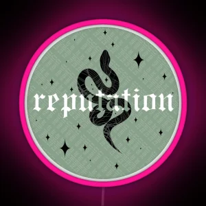 Snake Reputation RGB Neon Sign