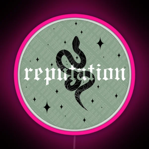 Snake Reputation RGB Neon Sign