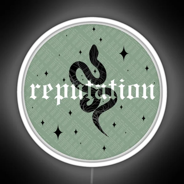 Snake Reputation RGB Neon Sign
