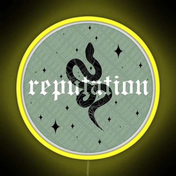 Snake Reputation RGB Neon Sign