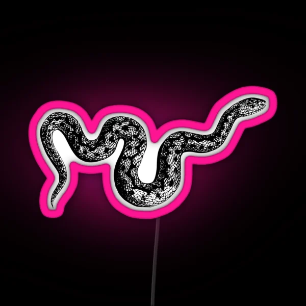 Snake RGB Neon Sign