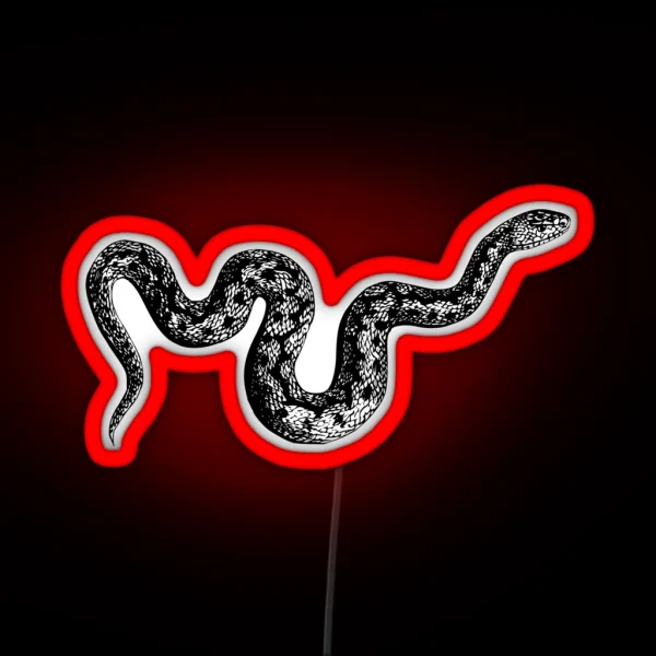 Snake RGB Neon Sign