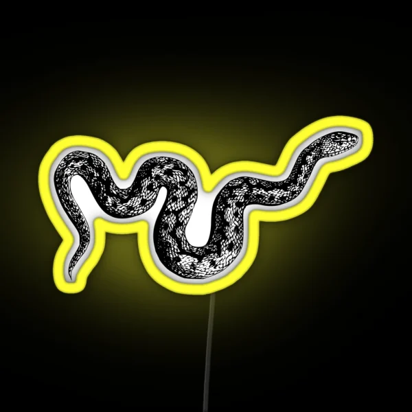 Snake RGB Neon Sign