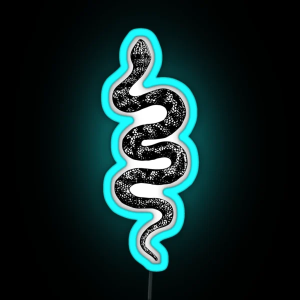 Snake RGB Neon Sign