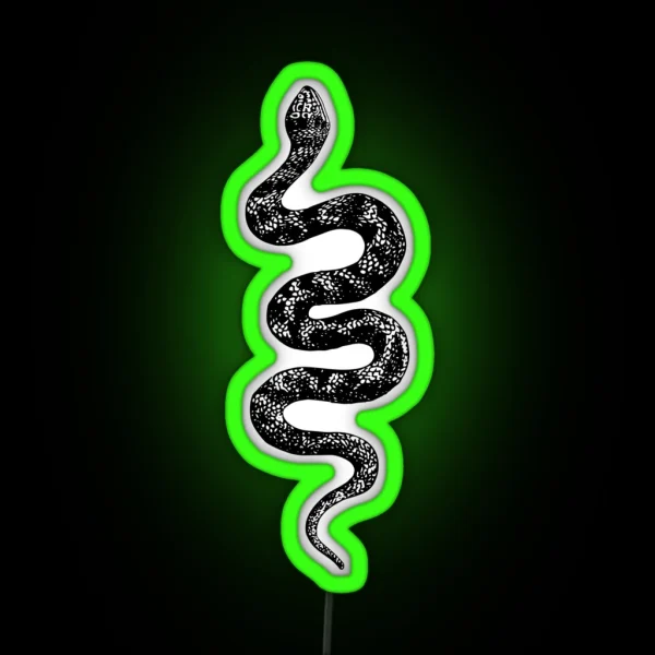 Snake RGB Neon Sign