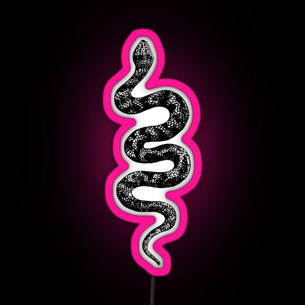 Snake RGB Neon Sign