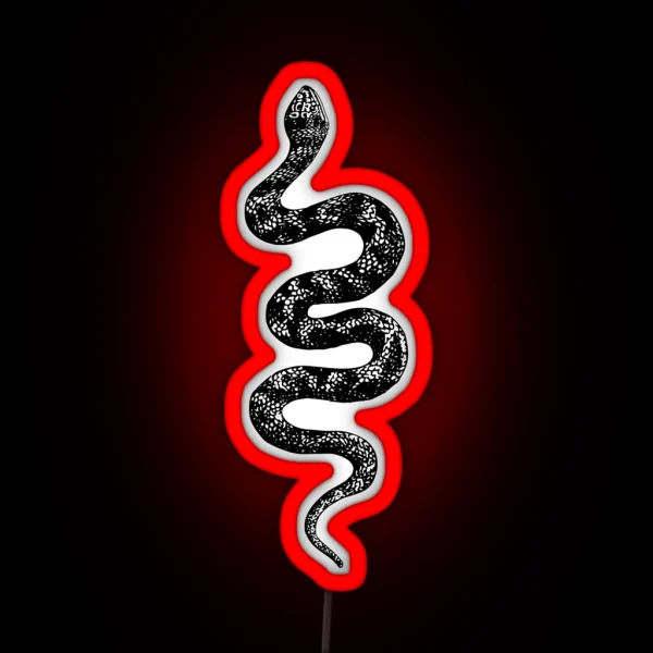Snake RGB Neon Sign