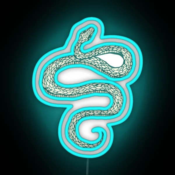 Snakes RGB Neon Sign