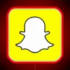 RGB Neon Wall Sign of Official Snapchat App Icon Design