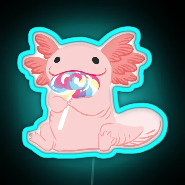 Snaxy Lollipop RGB Neon Sign