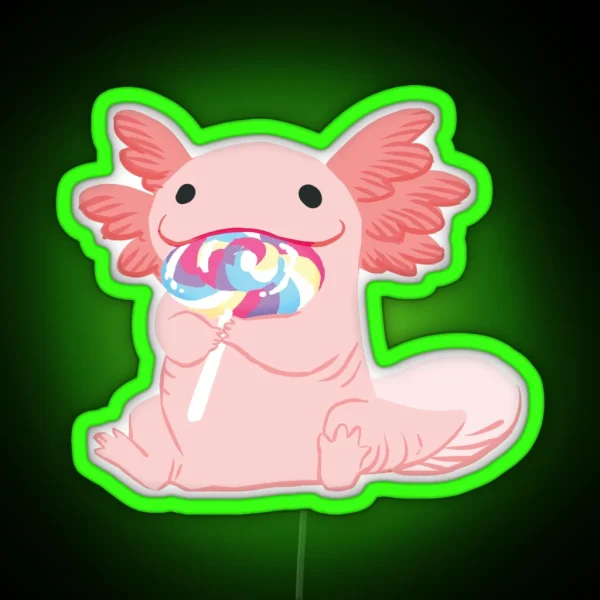 Snaxy Lollipop RGB Neon Sign