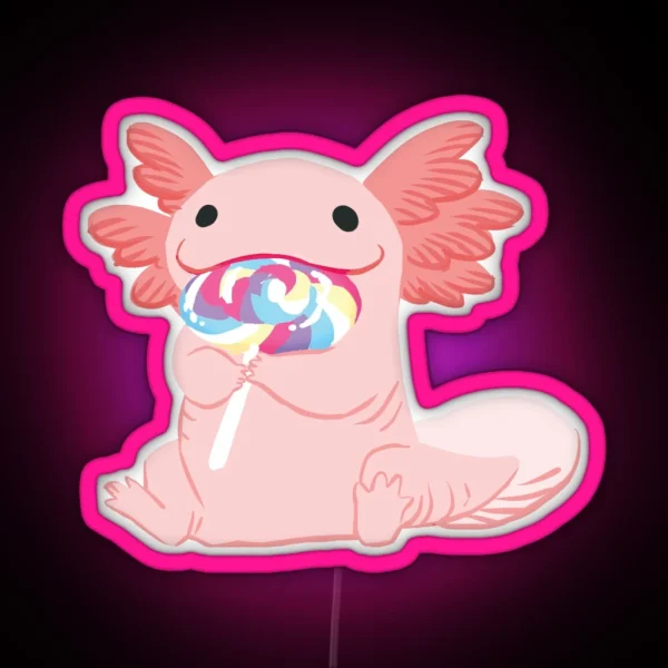 Snaxy Lollipop RGB Neon Sign